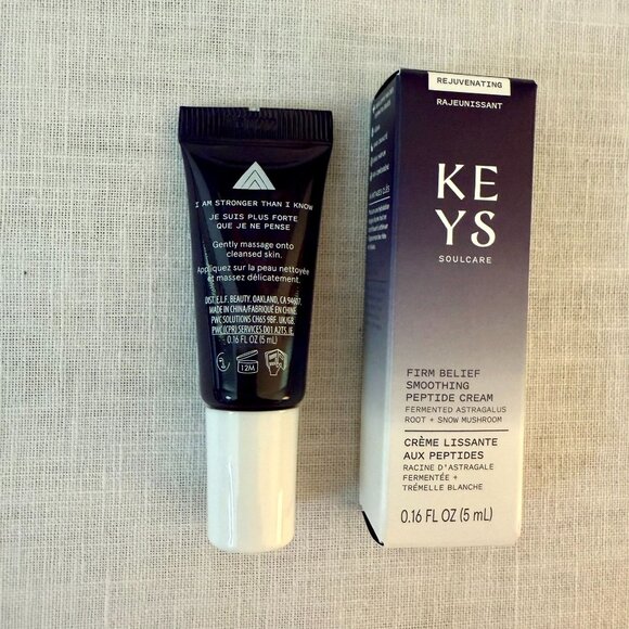 Keys Soulcare Firm Belief Smoothing Peptide Cream Travel Size - Picture 10 of 13